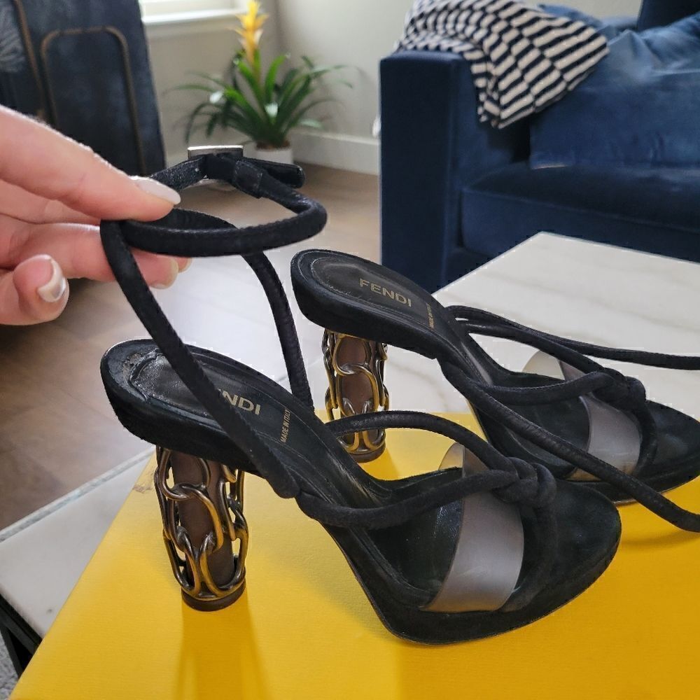 FENDI heels sandals 36 - Picture 12 of 16